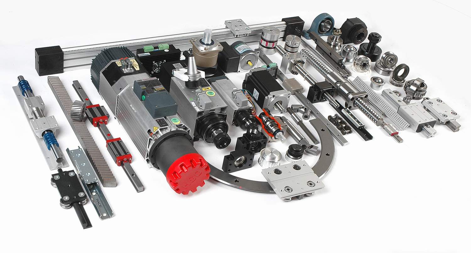 قطعات فرز CNC – آشنایی با بخش‌های مختلف فرز سی ان سی|فرساد ماشین